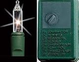 Orman Set of 140 Clear Miniature Christmas Lights with 8-Function Controller
