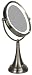 Zadro LEDOVLV410 LED Lighted 10X-1X Oval Table Top Vanity Mirror