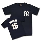 New York Yankees Thurman Munson Jersey T-Shirt