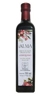 AlmaOliva Arbequino- Award Winning Cold Pressed Extra Virgin Olive Oil, 2011-2012 Harvest, 17-Ounce Glass Bottle