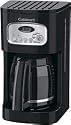 Cuisinart DCC-1100BK 12-Cup Programmable Coffeemaker, Black