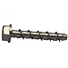 Wej-It ATEZ1413 Screw Anchor, Steel, Meets ASTM B633 Specifications, 1/4" Diameter, 1-3/4" Length 1/4" - 20 Threads, Pack Of 100