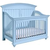 My Haven Surf Blue Built To Grow Crib