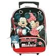 Disney Mickey Friends Minnie Large Rolling Backpack Bag Luggage