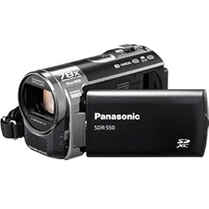 Panasonic SDR-S50K Std-Def SD Camcorder with 78X Zoom & Wide angle Lens (Black)