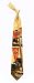 Baltimore Orioles Print Silk Necktie - Nostalgia 2 - N/A