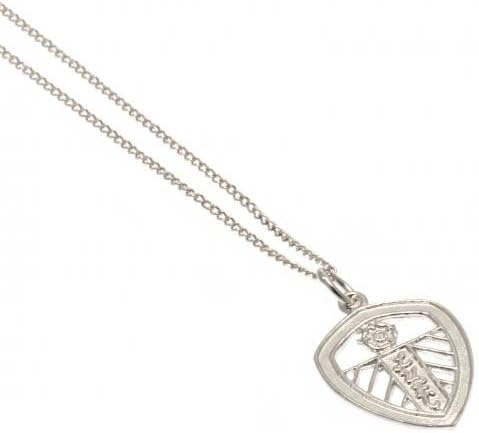 Leeds United F.C. Sterling Silver Pendant &amp; Chain by football souviniers