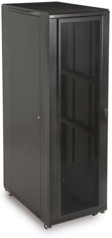 Kendall Howard 42U LINIER® Server Cabinet - Convex/Convex Doors - 36" Depth