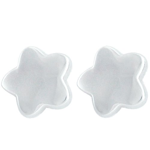 Sterling Silver Star Stud Earrings