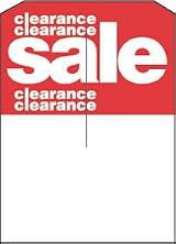 Clearance Sale - Slotted Tags (100pk) - 5