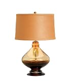 Waterford Crystal Evolution Amethyst And Amber Table Lamp