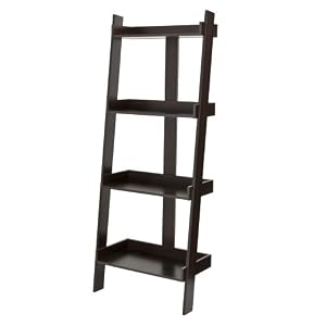Room Essentials Ladder Bookcase - Espresso by -