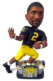 Michigan Wolverines Charles Woodson Bobble Head Doll