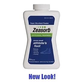 Zeasorb Super Absorbent Powder Antifungal Treatment 2.5 oz (71 g)