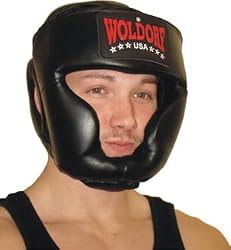 Boxing Head Gear Medium Size Black