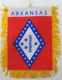 Arkansas - Window Hanging Flags