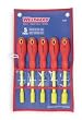 Westward 1YXN9 Insulated Nut Driver Set, SAE, 5 Pc