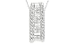 14K White Gold 0.50ct. Diamond Pendant