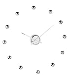 Do It Yourself Ball Clock in Chrome Finish