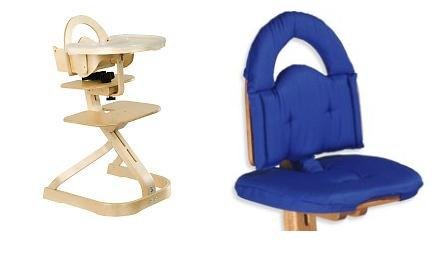 Svan High Chair in in Blue