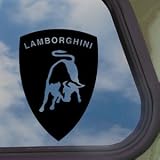 Lamborghini Black Decal Diablo Murcielago Window Sticker 