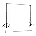 CowboyStudio Seamless 100% Cotton 10 X 12ft White Muslin Backdrop