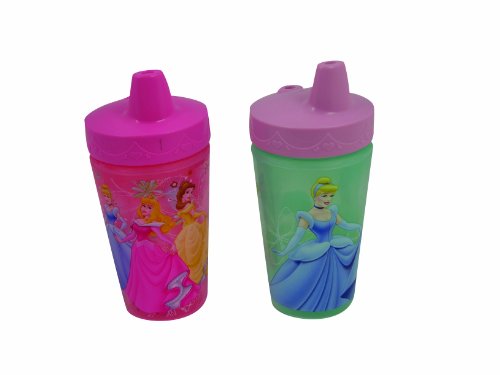 The First Years 2 Pack 9 Ounce Insulated Sippy Cup, Disney Princess