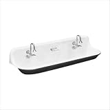 Kohler K-3202-0 Brockway 4' Laundry Sink with Drillings for Two Faucets
