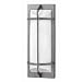 Treva Wall Mount Lantern in Hematite