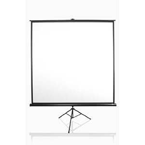 Elite Screens Tripod Portable Projection Screen, 4:3 Aspect Ratio-84in (Max White)