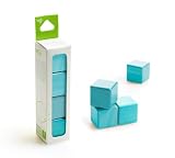 Tegu A La Carte - 4 Cubes - Tegu Blue Blue
