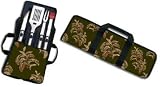 Two Dogs Banana Leaves 4-pc. Utensil Set
