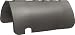 Abetta Saddle Pad - Black - 30X30x3/4"