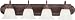 Vanity Light Finish/Shade Color: Marble/Oil Rubbed Bronze