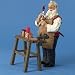 NORMAN ROCKWELL SANTA AT WORK - 10