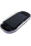 HHI Sony Playstation Ps Vita Bumper TPU Rubber Skin Cover Case - Clear (Package Include a Handhelditems Sketch Stylus Pen)