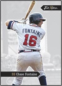 Buy 2006 Just Minors JUST ROOKIES JR-15 Chase Fontaine (ATL - SS) Baseball Card - Sports Trading Cards... by Just Minors