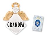 GRANDPA Wings & Wishes Angel Pin