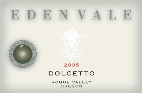 Old World Style: EdenVale 2005 Dolcetto