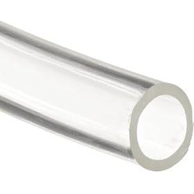 Tygon Tygothane C-210-A Precision Polyurethane Tubing, 3/8" ID x 1/2" OD  25' Length