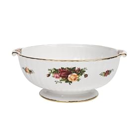 Royal Albert Old Country Roses 9-inch Fluted Serving Bowl by Royal Albert