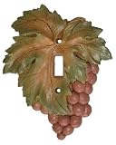 Grapes Decor for Wine Cellar Single Switch Plate Cover