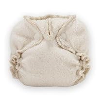 Kissaluvs Unbleached Fitted Diaper Size: 0