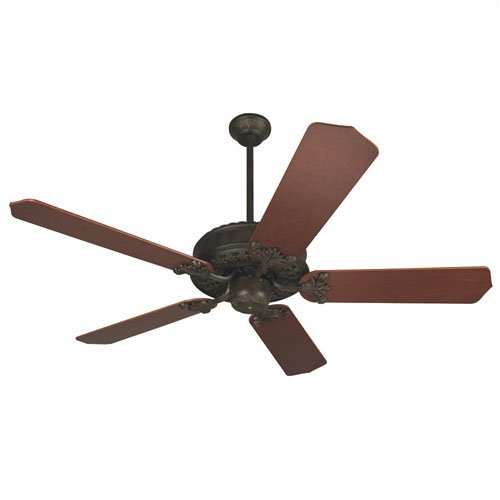 Craftmade P252AG and B5/52S - XX Presidential II Interior Ceiling Fan in Aged Bronze