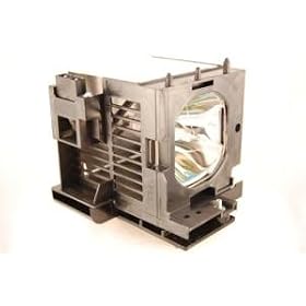Hitachi 55VS69A rear projector TV lamp with housing - high quality replacement lamp by 