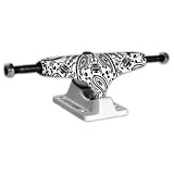 Speed Demons White Bandana Skateboard Truck - Pair