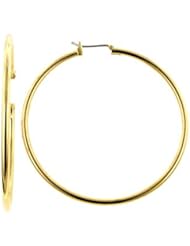 Large Golden Hoop Earrings