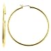 Cougar Town ~ Jules Cobb ~ 2 inch 14k Gold Classic Medium Hoop Earrings