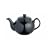 Kitchen Craft Coloured Pottery Teapot 4 Cup 0.75l - Black