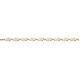 Carolina Hurricanes NHL Logo Bracelet 7 (10kt)